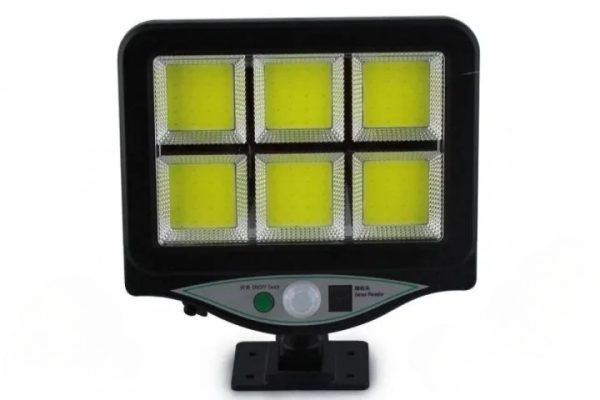 128 Led Solar Wall Light Garden Security Lamp Pir Motion Sensor Ip65 With Remote Control Outdoor Solar Panel Lighting