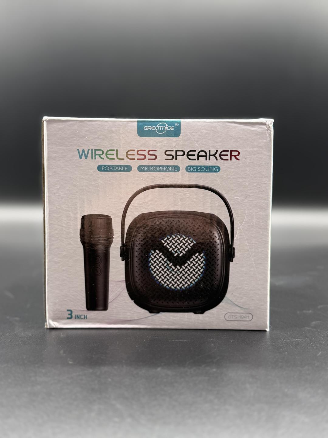 LED Wireless Speaker - 5W, MINI, Dust & Water Proof, Connect to Multiple Devices