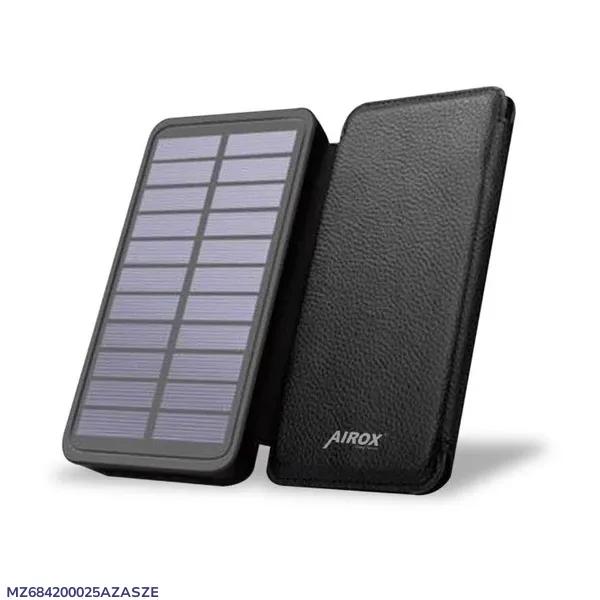 Solar Power Bank 10000 mAh with Flashlight