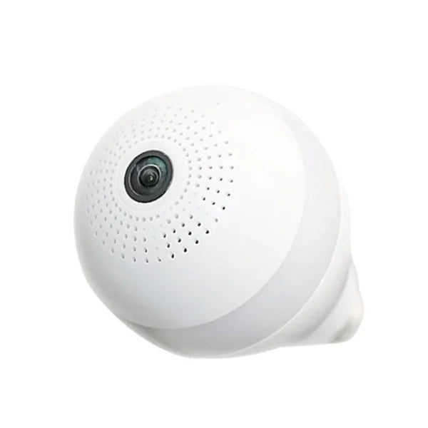 Cameras / Ip Wireless Panoramic Light Bulb Camera 1080p Hd 2mp With V380 Pro App
