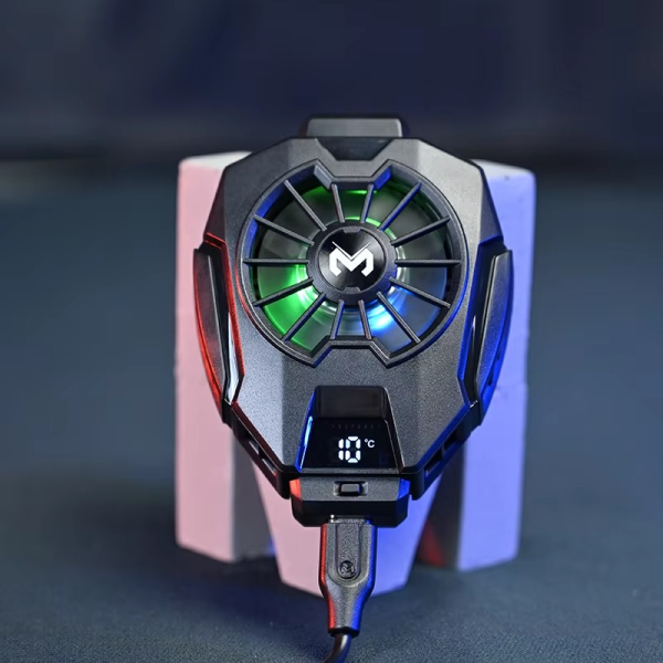 Memo Dl05 Portable Semiconductor Phone Cooler Fan – Multi-function Gaming Cooling Device | Best Quality Fan For Gaming – Random Color