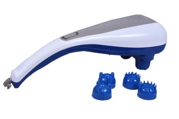 Plastic 50 Hz Dual Hand Dolphin Body Massager | For Body Pain