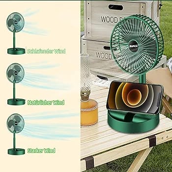 Telescopic Folding Fan Summer Silent Desktop Retractable Fan For Office Bedroom School Usb Ventilator (electric Usb Operated) (random Color)