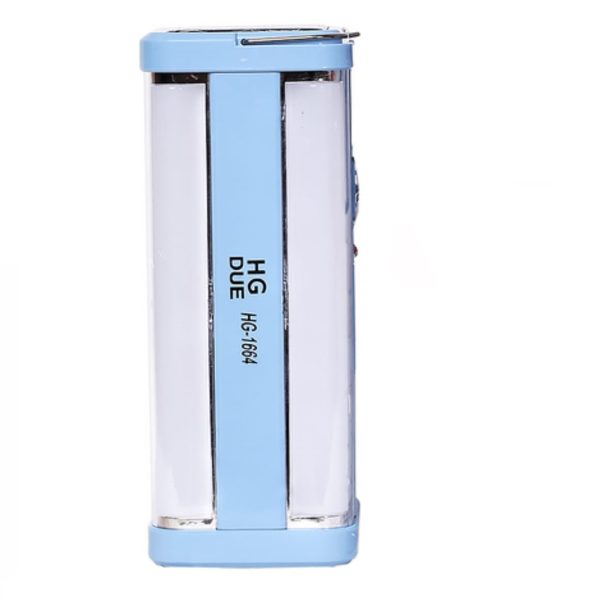 Solar Rechargeable Lantern Light Best Emergency Flash Light For Home & Outdoor – Hg-1664 (random Color
