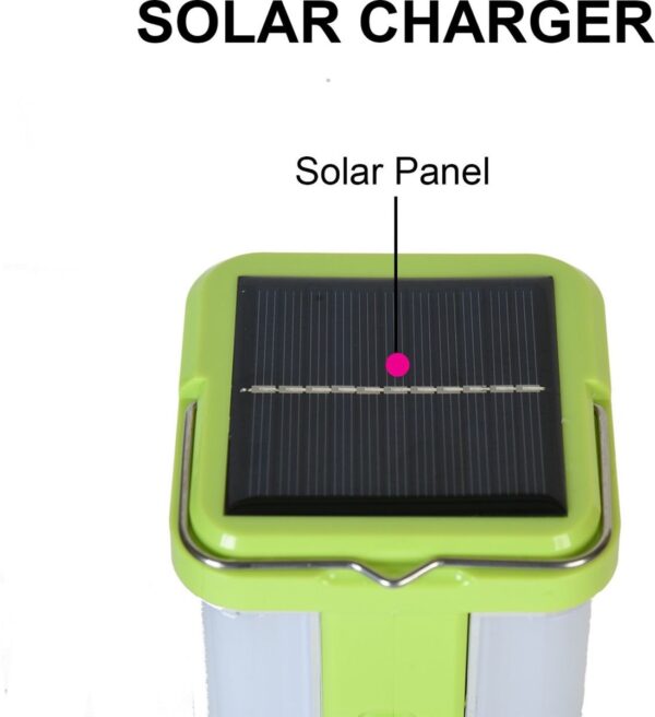 Solar Rechargeable Lantern Light Best Emergency Flash Light For Home & Outdoor – Hg-1664 (random Color