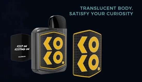 Uwell Caliburn Koko Prime Vision Pod System Kit – 18w (690mah) | Vape For Smokers | Pod For Smoking ( Random Color )(without Display)