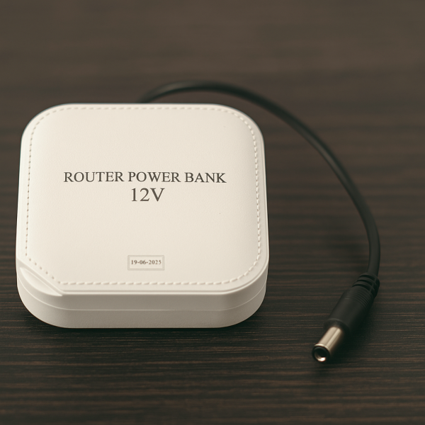 Wifi Router Power Bank 20000 Mah – Reliable Backup Power For Seamless Internet Connectivity | Best Quality Power Bank For Wifi Router – Without Adapter ( Random Color )