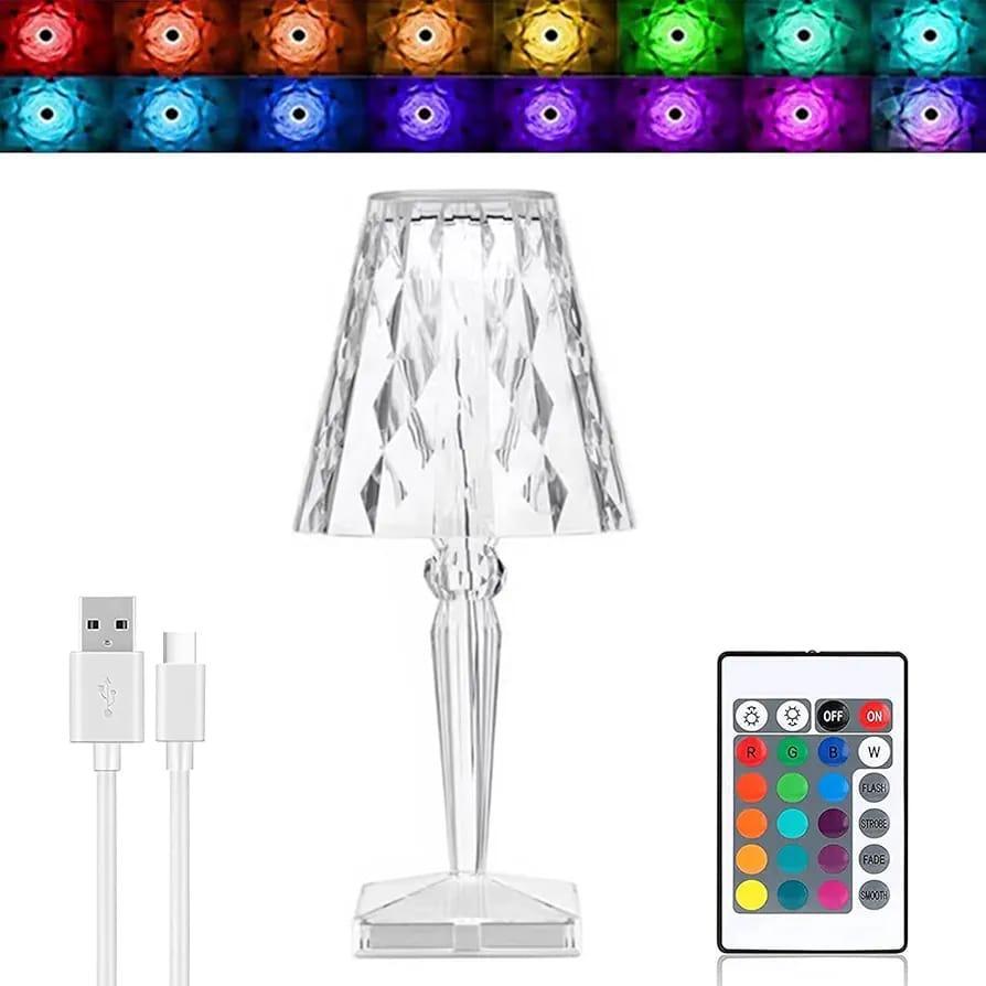 Rechargeable Table Lamp - 1 Pcs with Type-C Charging Port
