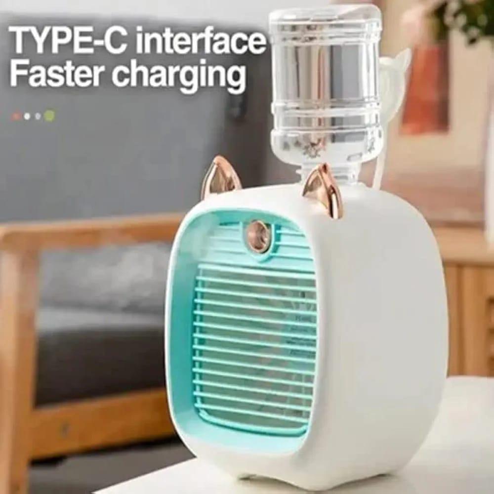 Liquid-Filling Air Conditioner Desk Fan