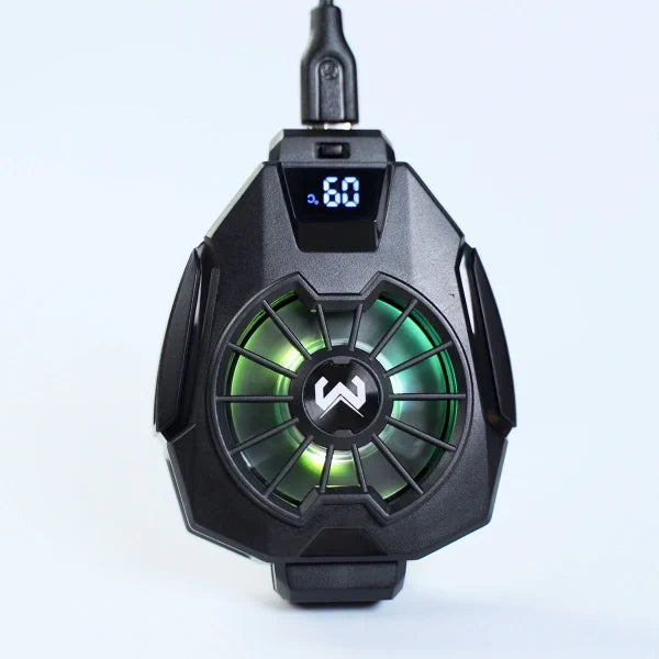 Memo Dl05 Portable Semiconductor Phone Cooler Fan – Multi-function Gaming Cooling Device | Best Quality Fan For Gaming – Random Color