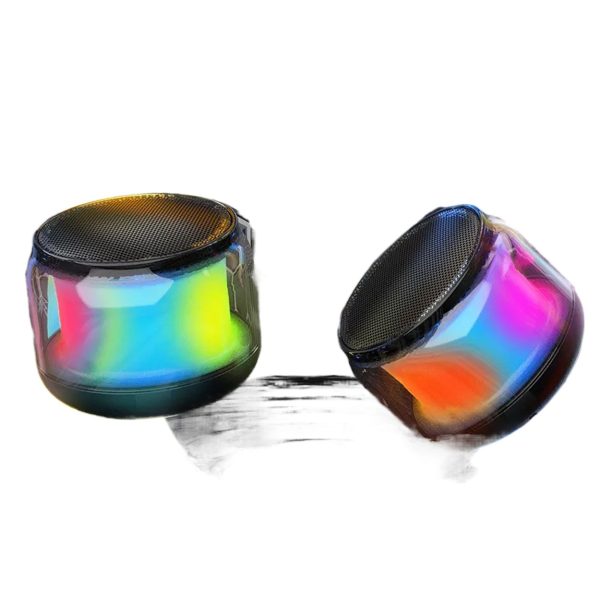 Mini Bluetooth Wireless Portable Speaker With Led Light & High Bass Sound | Best Quality Rgb Light Speaker – Portable Bluetooth Speaker