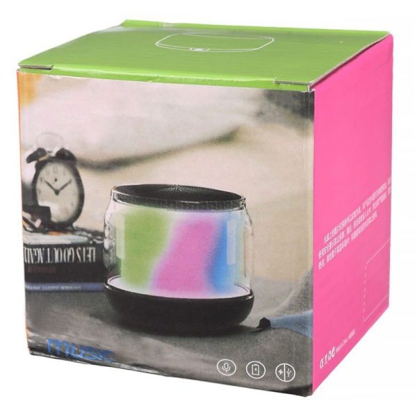 Mini Bluetooth Wireless Portable Speaker With Led Light & High Bass Sound | Best Quality Rgb Light Speaker – Portable Bluetooth Speaker