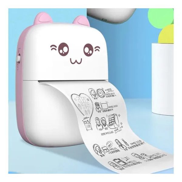 Mini Portable Pocket Thermal Printer (random Color