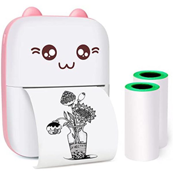 Mini Portable Pocket Thermal Printer (random Color