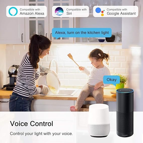 Color Changing Smart Wifi Rgb Led Bulb, Dim-able And Color Changing – Voice Controlled, 13watt – 220v Led Smart Rgb Bulb,
